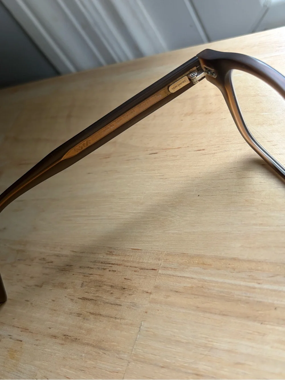 Tom Davies Eyeglasses td642 col 1824 50-22 145